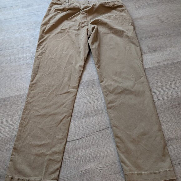 Vintage American Eagle Pants Men's 34x32 Beige Slim Straight - Picture 2 of 5